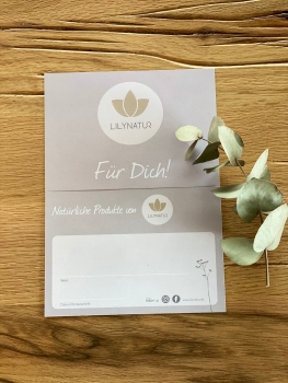 Geschenkgutschein im Wert von 25 Euro